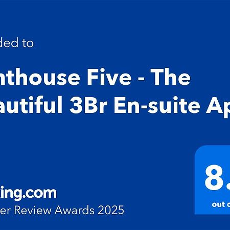 Penthouse Five - The Beautiful 3Br En-Suite Apt Mombasa Exteriér fotografie